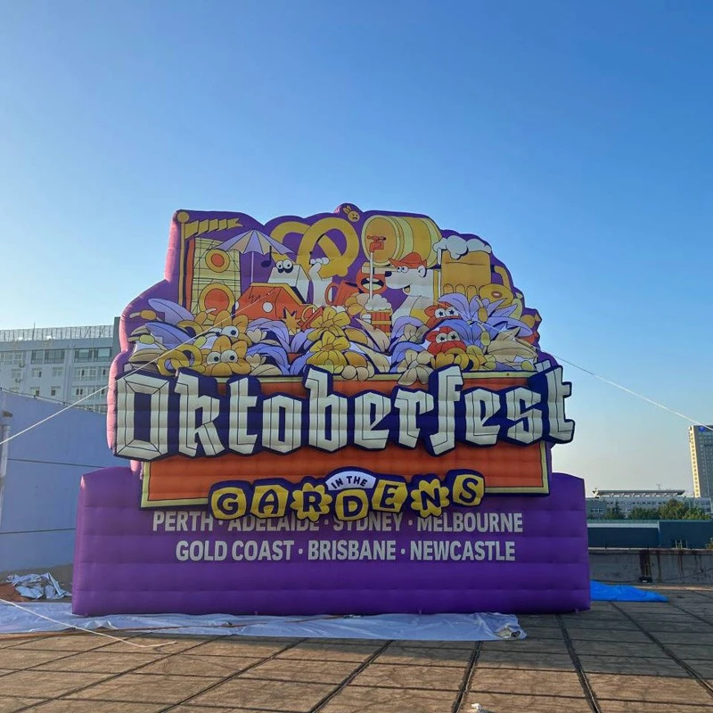 Inflatable Logo Wall1
